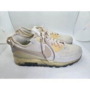 Nike Air Max Terrascape 90 Shoes Womens 9.5 Light Bone Athletic Running Sneakers